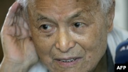 中共自由派代表人物李锐。（資料圖片）