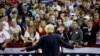 FILE - Republican presidential candidate Donald Trump speaks at a rally at Valdosta State University in Valdosta, Ga., Monday, Feb. 29, 2016.