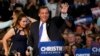 New Jersey Governor Chris Christie arrives to speak to supporters during an event announcing he will seek the Republican nomination for president, at Livingston High School in Livingston, N.J., June 30, 2015.