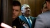 U.S. President Donald Trump's secretary of state nominee Mike Pompeo leaves a meeting on Capitol Hill in Washington, April 9, 2018.