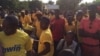 L'opposition s'est rassemblée samedi à Lubumbashi, RDC, le 29 octobre 2016. (VOA/Narval Mabila)