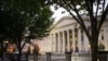 FILE - The U.S. Treasury Building in Washington, Oct. 16, 2013.