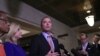 U.S. House Intelligence Committee Chairman Adam Schiff speaks to reporters on Capitol Hill, in Washington, Nov. 6, 2019.
