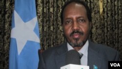 Tarefa díficil á sua frente. Novo Presidente da Somália Hassan Shaik Mohamud 
