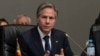 U.S. Secretary of State Antony Blinken speaks during the 52nd General Assembly of the OAS in Lima, Oct. 6, 2022. 
