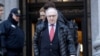 FILE - Attorney Alan Dershowitz leaves Manhattan Federal Court in New York, March 6, 2019. Dershowitz is among the lawyers representing President Donald Trump in his impeachment trial. 