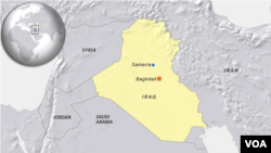 ផែនទី​ក្រុង​Samarra ​ប្រទេស​Iraq។