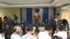 အစိုးရရဲ့သဘောထားကို သောကြာနေ့ သတင်းစာရှင်းလင်းပွဲမှာ သမ္မတရုံး ပြောခွင့်ရ ဦးဇော်ဌေးက ပြောကြား။ ( ဇွန် ၇-၂၀၁၉)