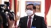 Sekretaris Kabinet Pramono Anung di Istana Negara, Jakarta, Jumat (16/7/2021). (BPMI)