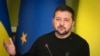 Presiden Ukraina Volodymyr Zelenskyy menghadiri konferensi pers di Kyiv, Ukraina, pada 4 November 2023. (Foto: AP/Efrem Lukatsky)
