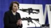 Sen. Dianne Feinstein addresses a news conference on Capitol Hill in Washington, January 24, 2013, to introduce legislation on assault weapons and high-capacity ammunition feeding devices. 