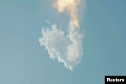 SpaceX's next-generation Starship spacecraft self-destructs after liftoff from the company's Boca Chica launchpad