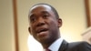 US Deputy Treasury Secretary Wally Adeyemo delivers a speech outlining the new action taken by the US Department of the Treasury’s Office of Foreign Assets Control imposing a second round of sanctions on key Hamas-linked officials and financial networks, 
