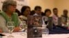The Human Rights Commission of Pakistan presents the 2016 annual human rights report, in Islamabad, Pakistan, May 10, 2017. The report offered a mixed report card in its annual look at the state of human rights in Pakistan.