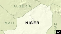Map of Niger