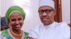 Hadiza Bala Usman tare da shugaba Buhari (Twitter/ Hadiza Bala Usman)