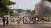 Une manifestation contre la modification de la loi électorale à Kinshasa, RDC, 19 janvier 2015.