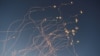 Rockets launched from Lebanon into Israel are intercepted, amid ongoing cross-border hostilities between Hezbollah and Israeli forces, June 27, 2024.