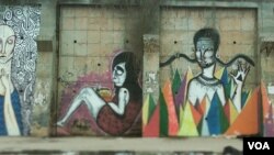 Angola Luanda grafiti