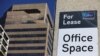 FILE PHOTO: A sign advertising office space for lease is seen in Calgary
