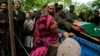 A relative cries during the funeral of civilian Adil Magray at Shopian, about 60 kilometers (38 miles) south of Srinagar, Indian controlled Kashmir, June 7, 2017. 