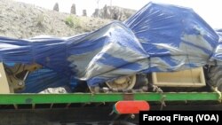 اخوا په چمن سرحدي پوله افغانستان له ناټو لپاره سامان وړونکو ټینکرو ډراېیورانو نن د چمن په پوله احتجاج کړی دی