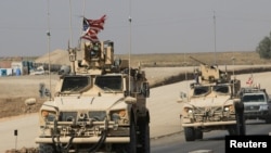 Les forces américaines à la frontière iraquo-syrienne.