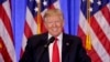 Le président élu des Etats-Unis Donald Trump lors de sa première conférence de presse officielle , 11 janvier 2017.