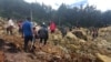 Convoy takes provisions to survivors of landslide in Papua New Guinea
