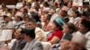 Nepalese lawmakers attend the constituent assembly session for the proclamation announcement of the adoption of the nation's new constitution in Kathmandu, Nepal, Sep 20, 2015. 