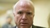 Senator John McCain speaks with reporters on Capitol Hill in Washington, Jan. 22, 2013, about the situation in Syria.