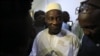 Yaya Sangaré a sa sortie du tribunal qui lui a accordé la liberté provisoire le 5 décembre 2024.