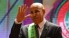 Le président de la Mauritanie Mohamed Ould Cheikh El Ghazouani lors de sa prestation de serment, le 1er août 2019 à Nouakchott, en Mauritanie. (Photo by Seyllou / AFP)