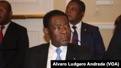 Teodoro Obiand na reunião da CPLP em Nova Iorque