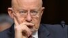 Director of National Intelligence James Clapper listens as he testifies on Capitol Hill in Washington, Tuesday, Mar. 12, 2013, before the Senate Intelligence Committee hearing on worldwide threats.