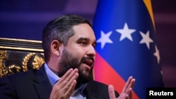 Archivo: Nicolás Maduro Guerra atiende una entrevista con Reuters en Caracas el 09 de mayo de 2024.