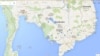 Google map of Cambodia. (Courtesy of Google) 