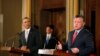 Jordan's King Abdullah speaks during a joint news conference with U.S. President Barack Obama at Al-Hummar Palace in Amman, March 22, 2013. 