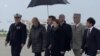 Les otages français rencontrent le président Macron