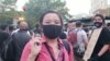 Demonstran Saling Ingatkan untuk Hindari Provokasi