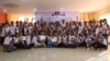 File Photo: Community Youth Network take group photo​ at the annual reflection workshop on “Result and Role of CYN in Raising Awareness on Safe Migration and Prevention of Human Trafficking in Cambodia” on June 12, 2015, Phnom Penh. (Nov Povleakhena/VOA Khmer)