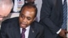 Edem Kodjo, facilitateur désigné par l'Union africaine pour le dialogue national en RDC, 1er septembre 2016.