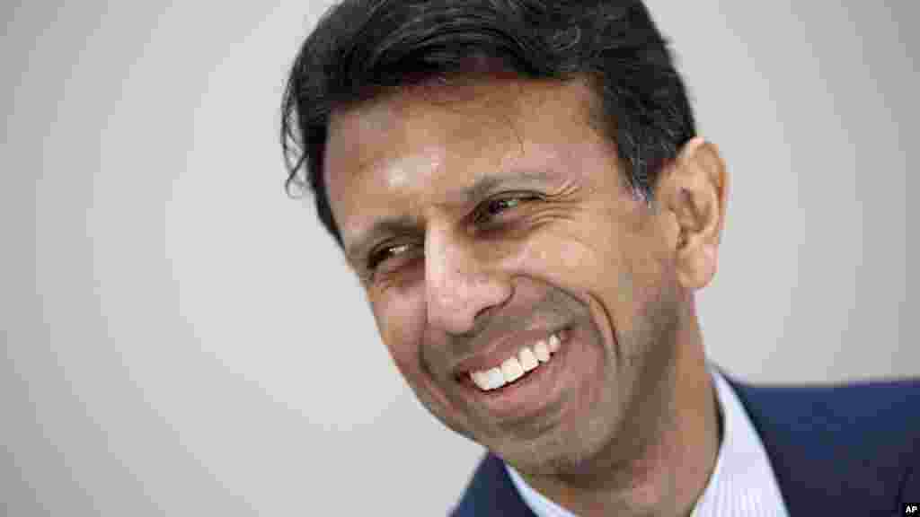 Piyush "Bobby" Jindal gouverneur de la Louisiane et ancien vice-président de l'Association des gouverneurs républicains.
