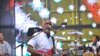 Le 16 mai 2009, Jacob Desvarieux du groupe antillais Kassav se produit sur scène lors d'un concert au Stade de France à Saint-Denis, près de Paris, pour célébrer son 30e anniversaire.