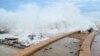 Tropical Cyclone Chapala batters Mukalla, Yemen, Nov. 2, 2015.