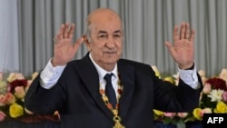 Le président algérien Abdelmadjid Tebboune, le 19 décembre 2019