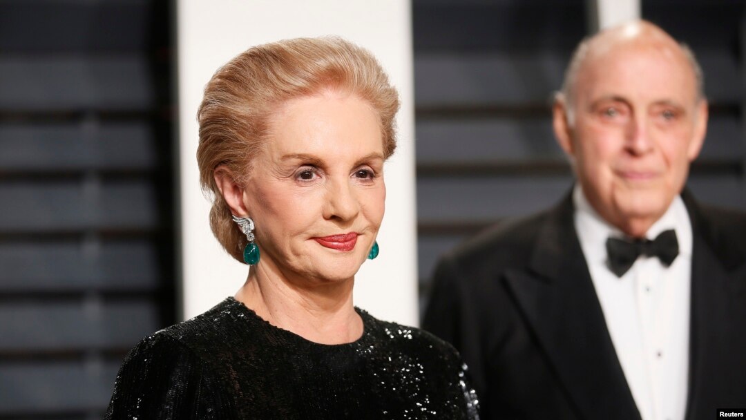 La diseñadora Carolina Herrera, durante la fiesta de Vanity Fair de la edición 89 del Oscar, en Beverly Hills, California, el 26 de febrero de 2017.