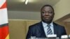 Zimbabwe's Prime Minister Morgan Tsvangirai gives a press conference in Harare to announce the reshuffling of ministers belonging to The Movement for Democratic Change (MDC) party, 23 Jun 2010