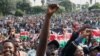 Maandamano ya kupinga kuongeza kwa ushuru nchini Kenya, Julai 7, 2024. Picha ya Reuters