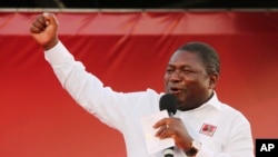 Rais wa Msumbiji Filipe Nyusi na pia kiongozi wa chama tawala nchini humo cha Frelimo 